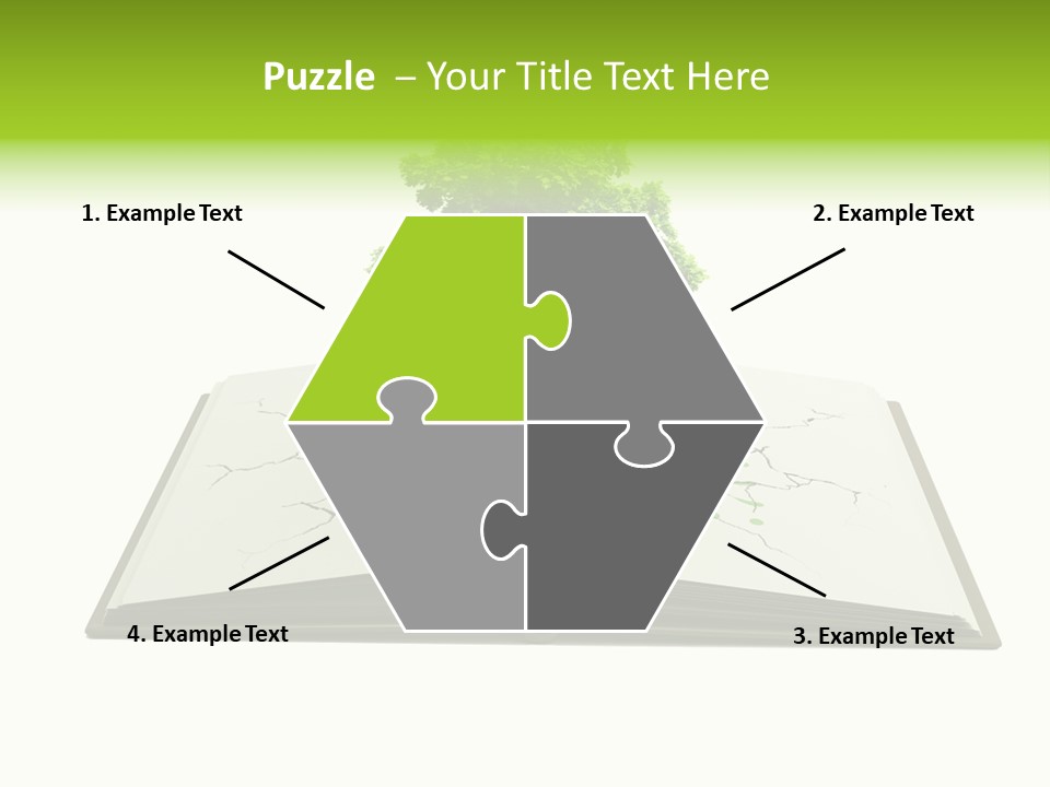 Cover Tree Literature PowerPoint Template