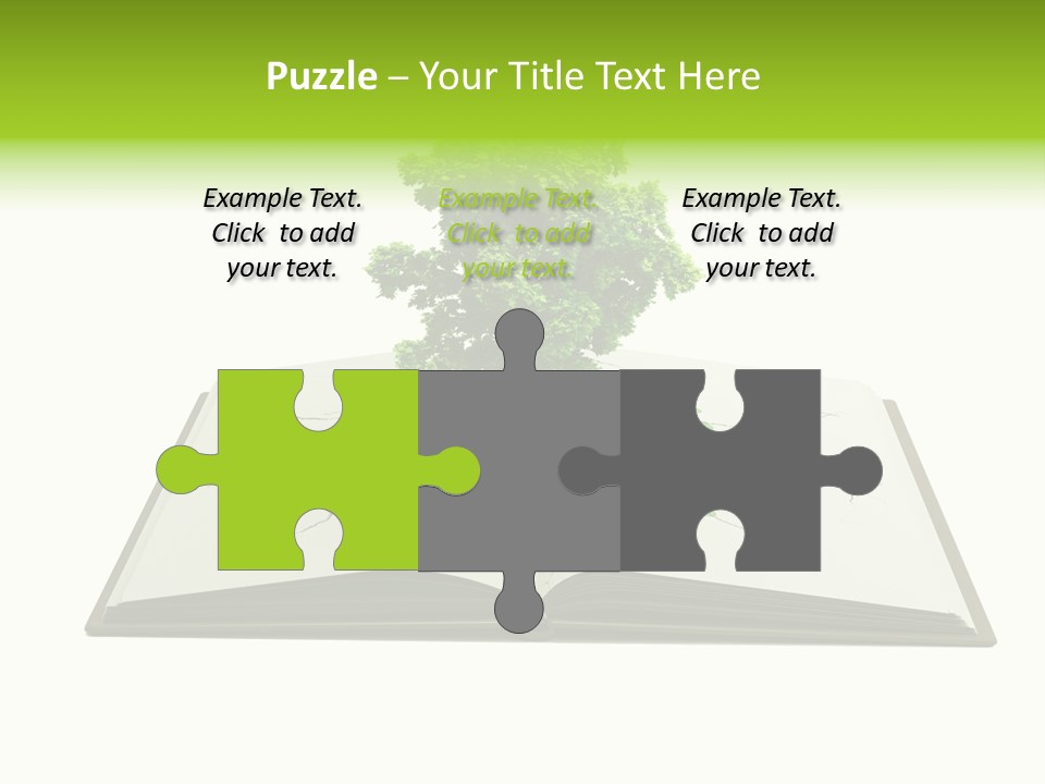 Cover Tree Literature PowerPoint Template