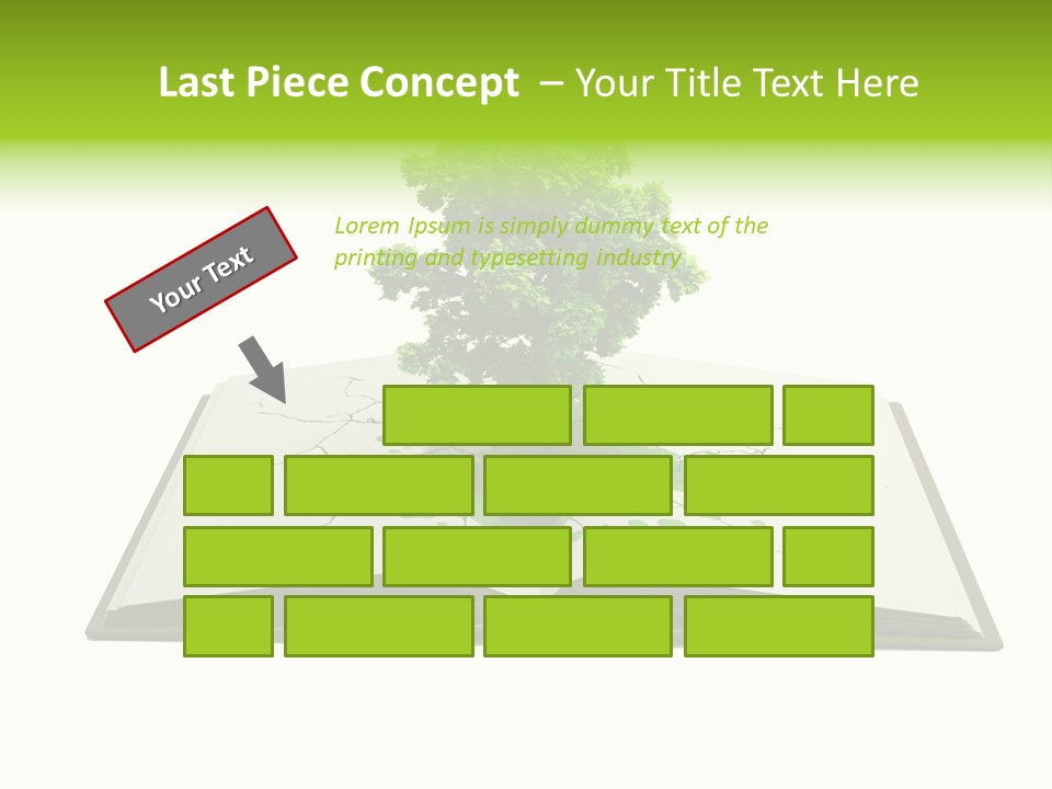 Cover Tree Literature PowerPoint Template