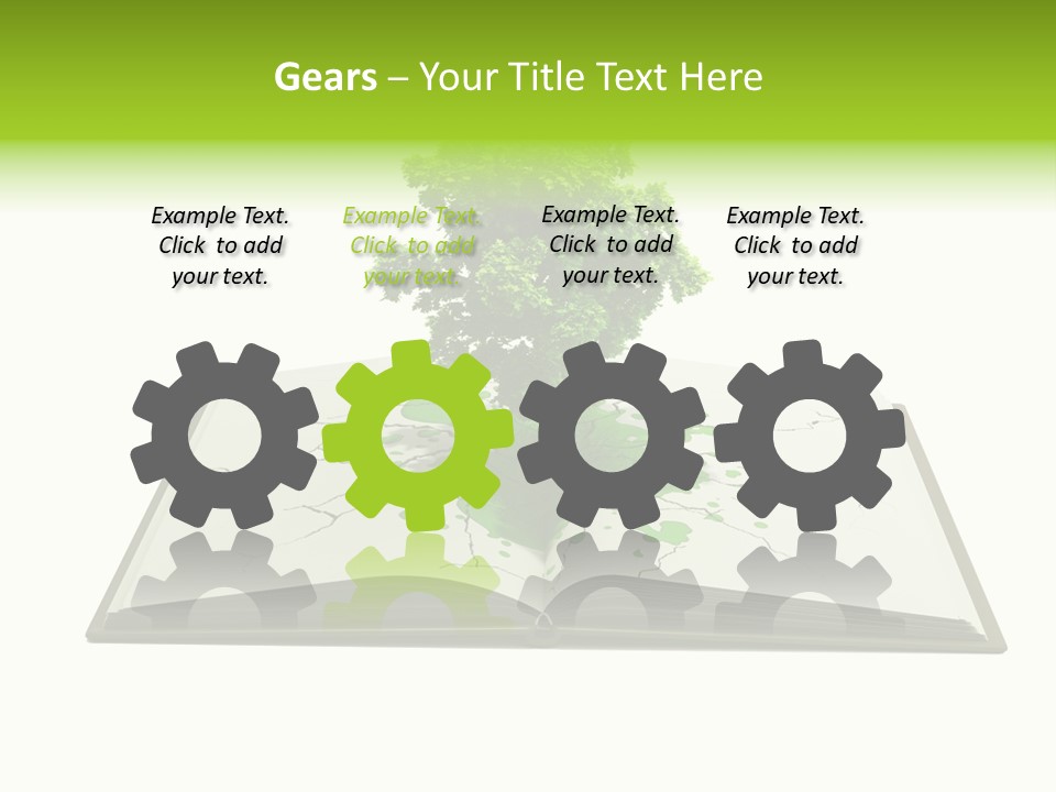 Cover Tree Literature PowerPoint Template