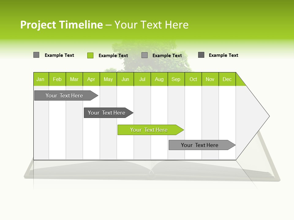 Cover Tree Literature PowerPoint Template