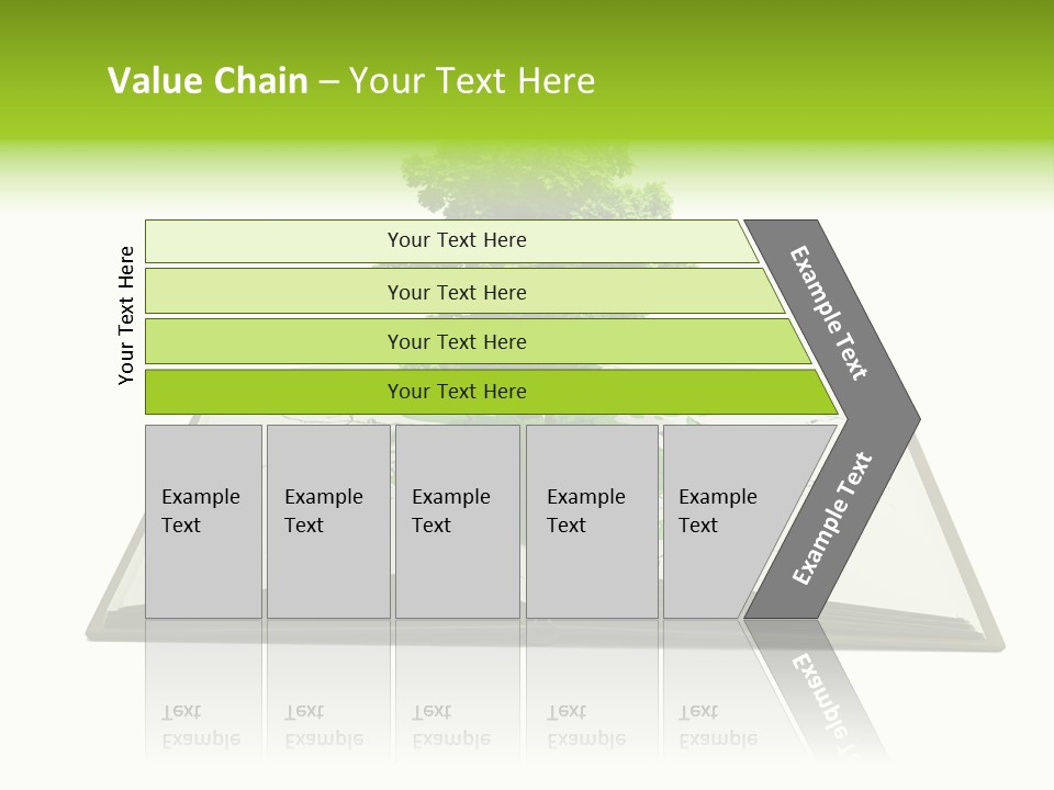 Cover Tree Literature PowerPoint Template