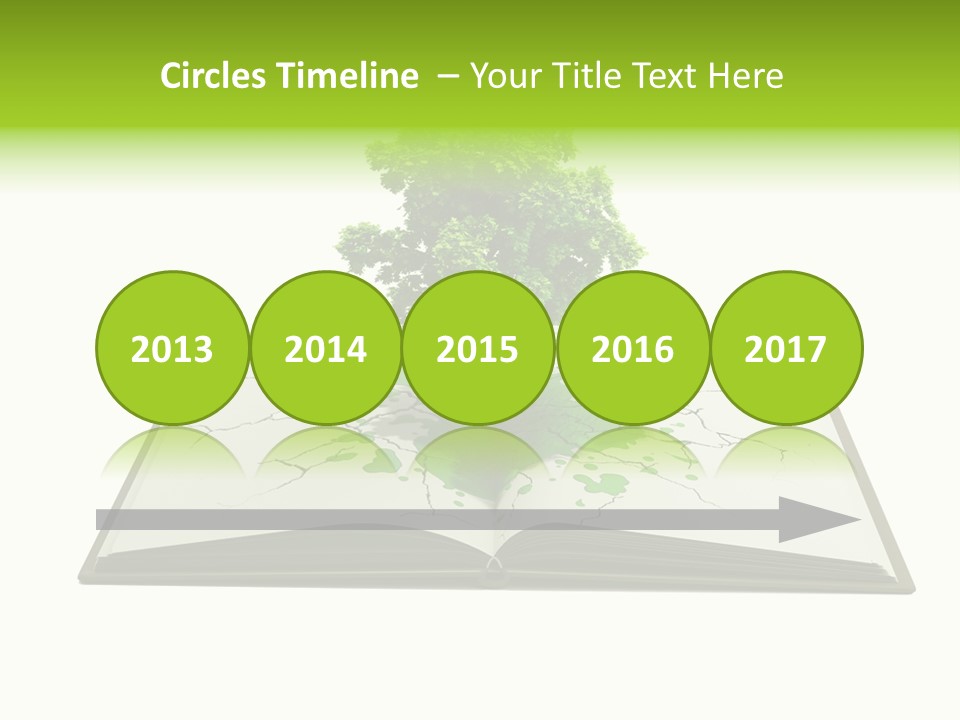 Cover Tree Literature PowerPoint Template