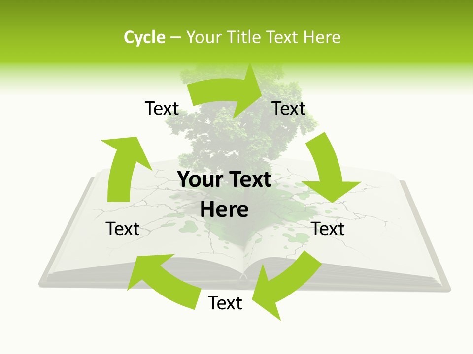 Cover Tree Literature PowerPoint Template