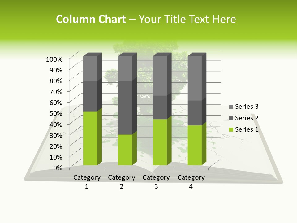 Cover Tree Literature PowerPoint Template