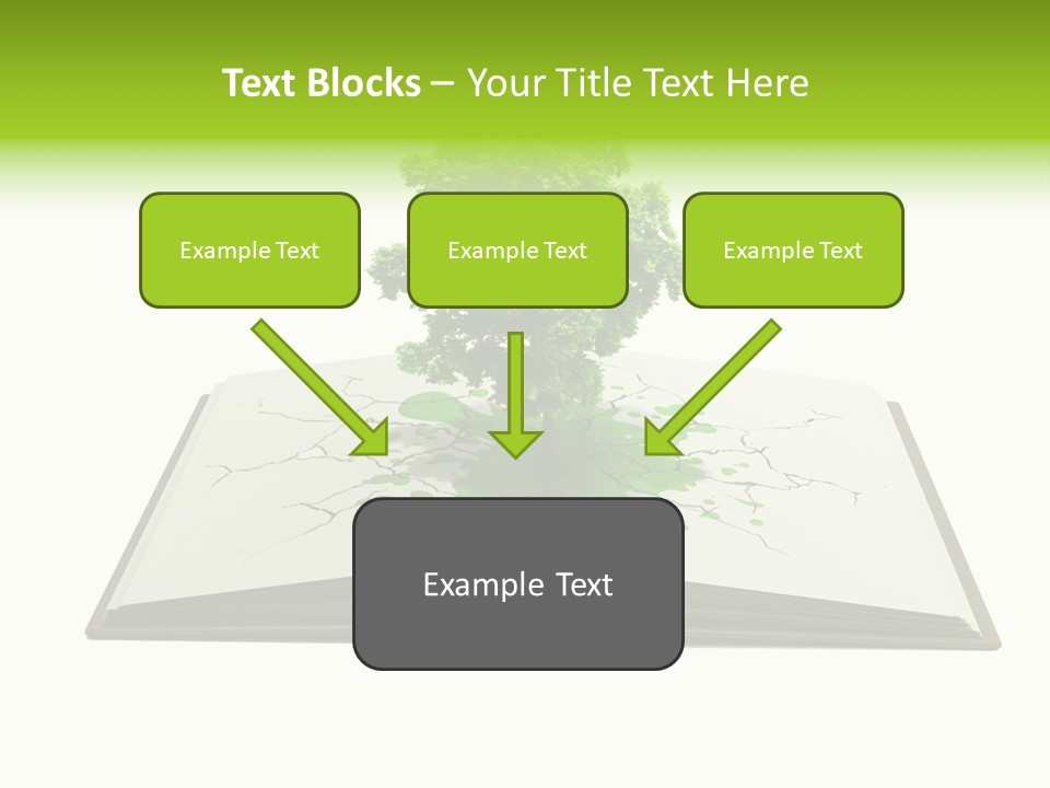 Cover Tree Literature PowerPoint Template