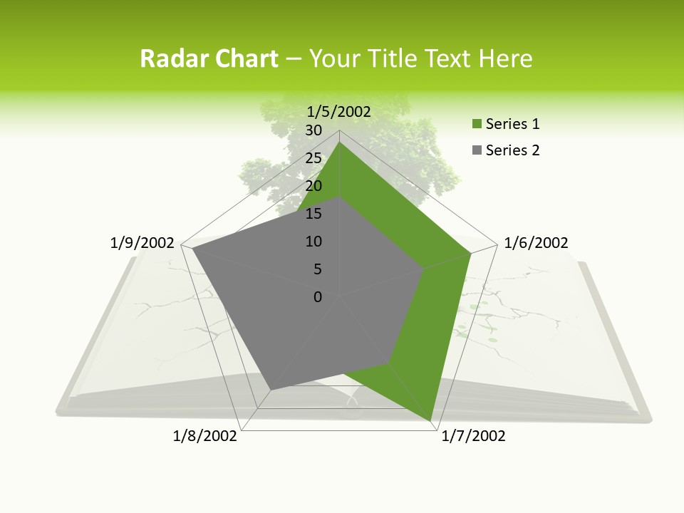 Cover Tree Literature PowerPoint Template