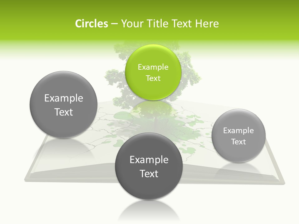 Cover Tree Literature PowerPoint Template