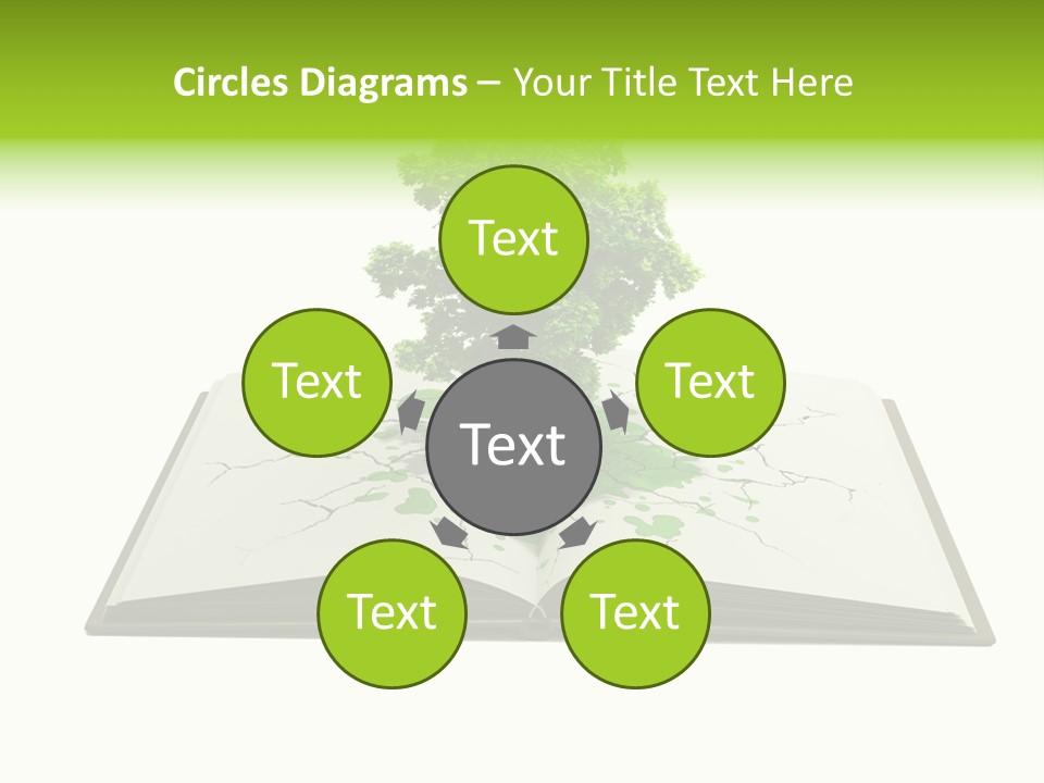 Cover Tree Literature PowerPoint Template