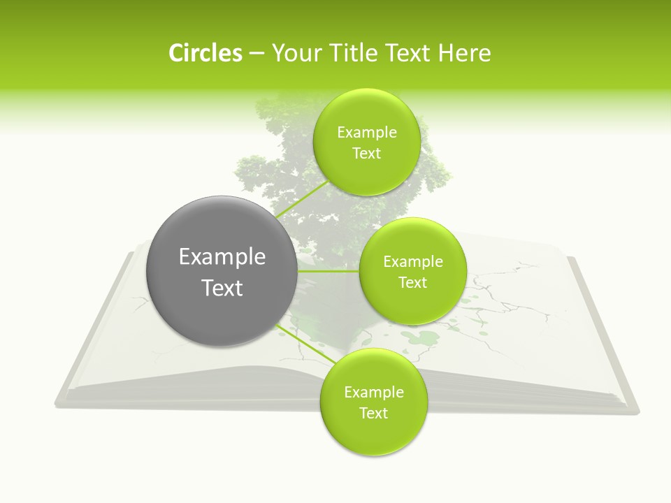 Cover Tree Literature PowerPoint Template