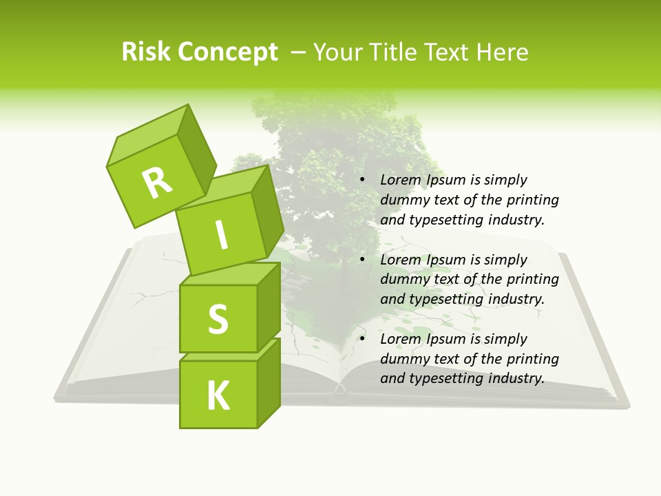Cover Tree Literature PowerPoint Template