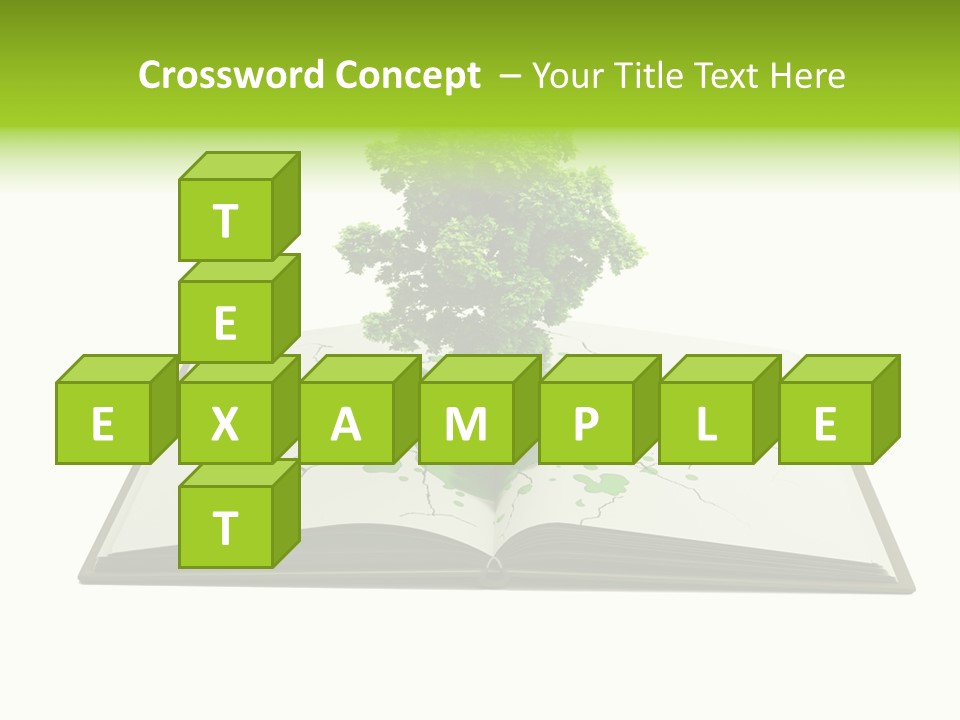 Cover Tree Literature PowerPoint Template