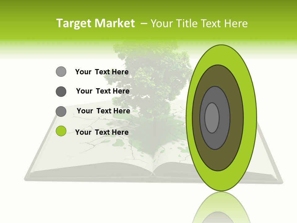 Cover Tree Literature PowerPoint Template
