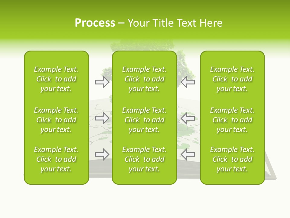 Cover Tree Literature PowerPoint Template