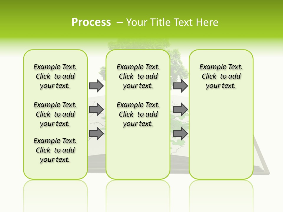 Cover Tree Literature PowerPoint Template