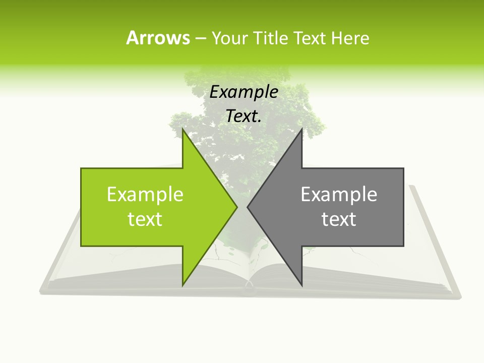 Cover Tree Literature PowerPoint Template