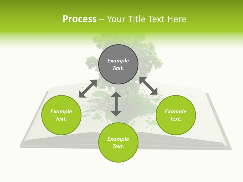 Cover Tree Literature PowerPoint Template