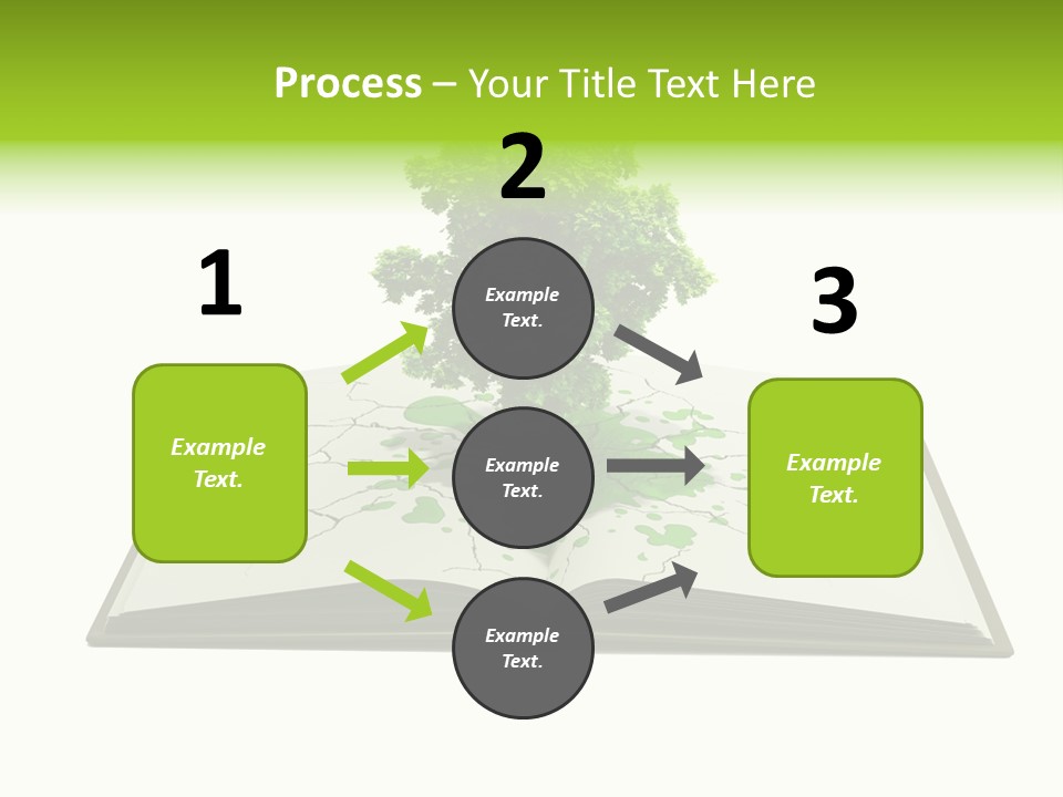 Cover Tree Literature PowerPoint Template