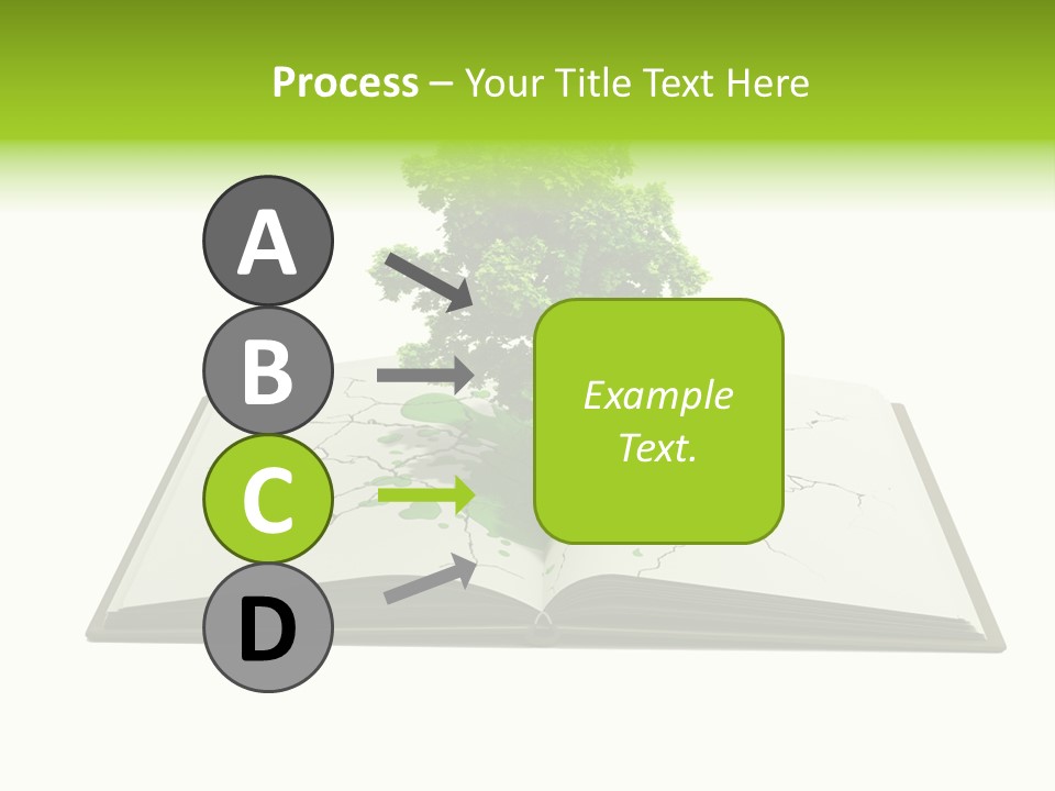 Cover Tree Literature PowerPoint Template