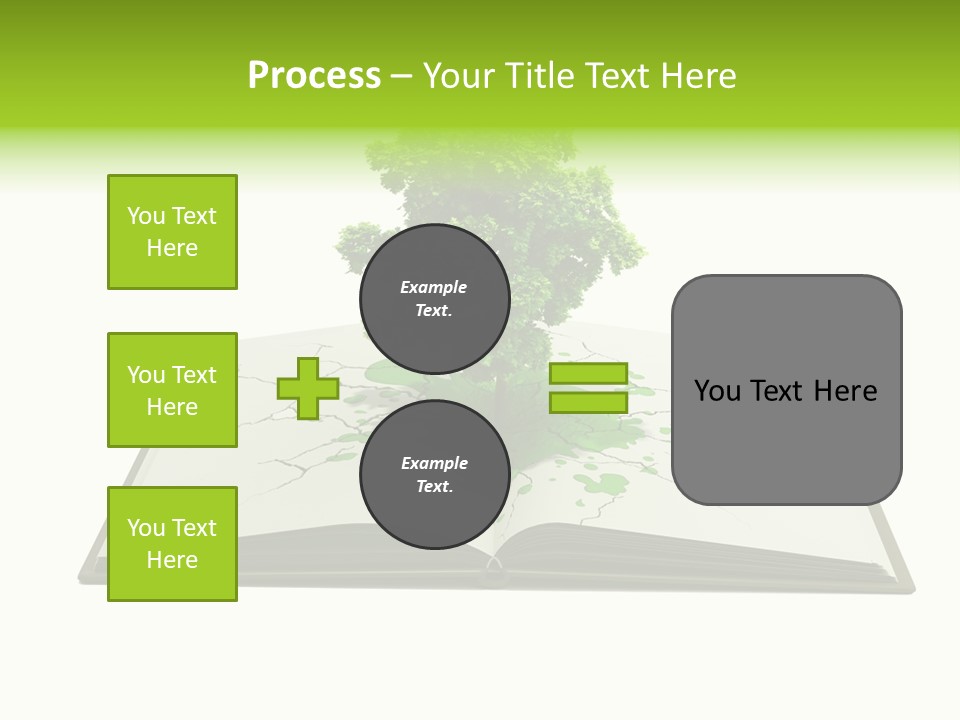 Cover Tree Literature PowerPoint Template