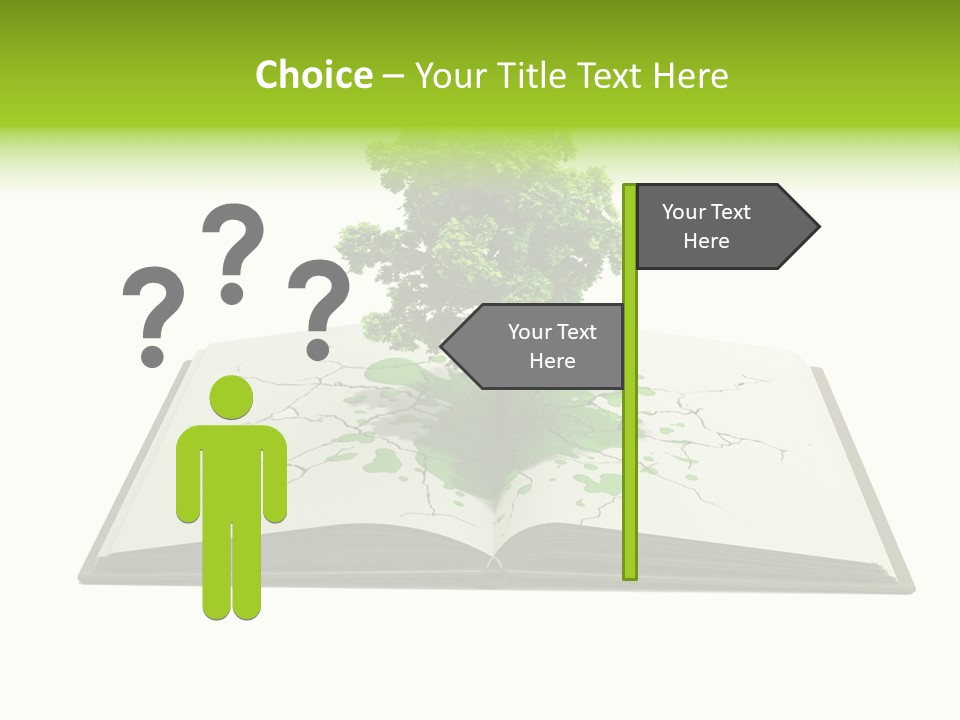 Cover Tree Literature PowerPoint Template