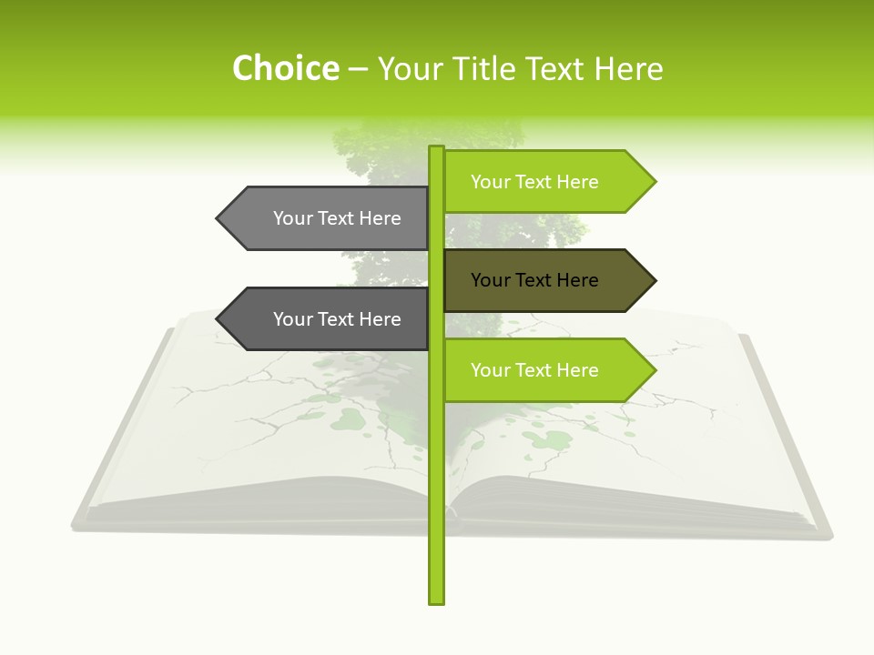 Cover Tree Literature PowerPoint Template