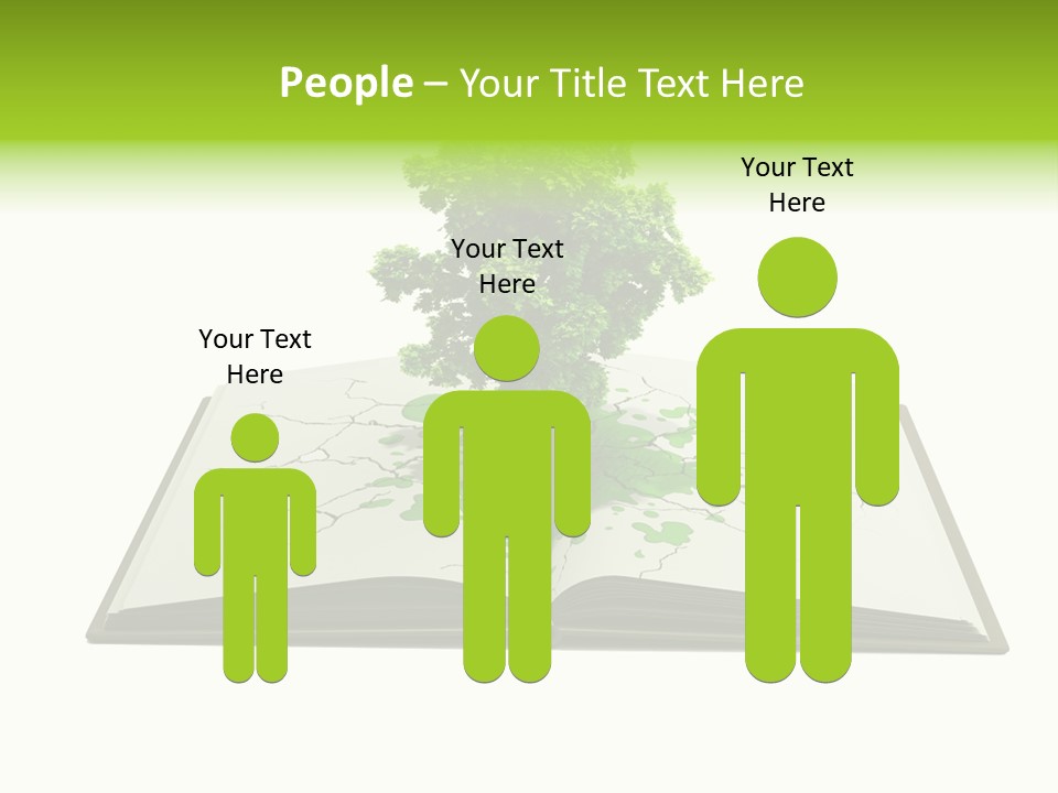 Cover Tree Literature PowerPoint Template