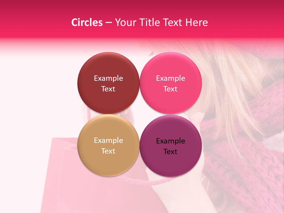 Warm Holding Face PowerPoint Template