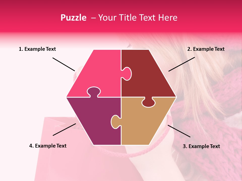 Warm Holding Face PowerPoint Template