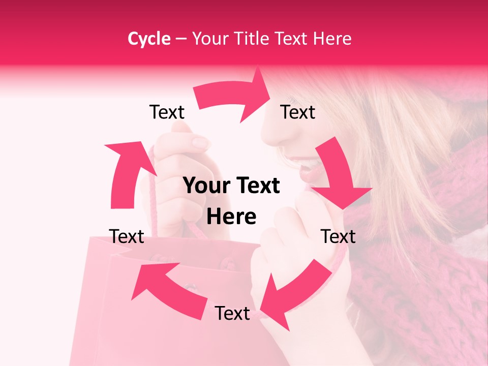 Warm Holding Face PowerPoint Template