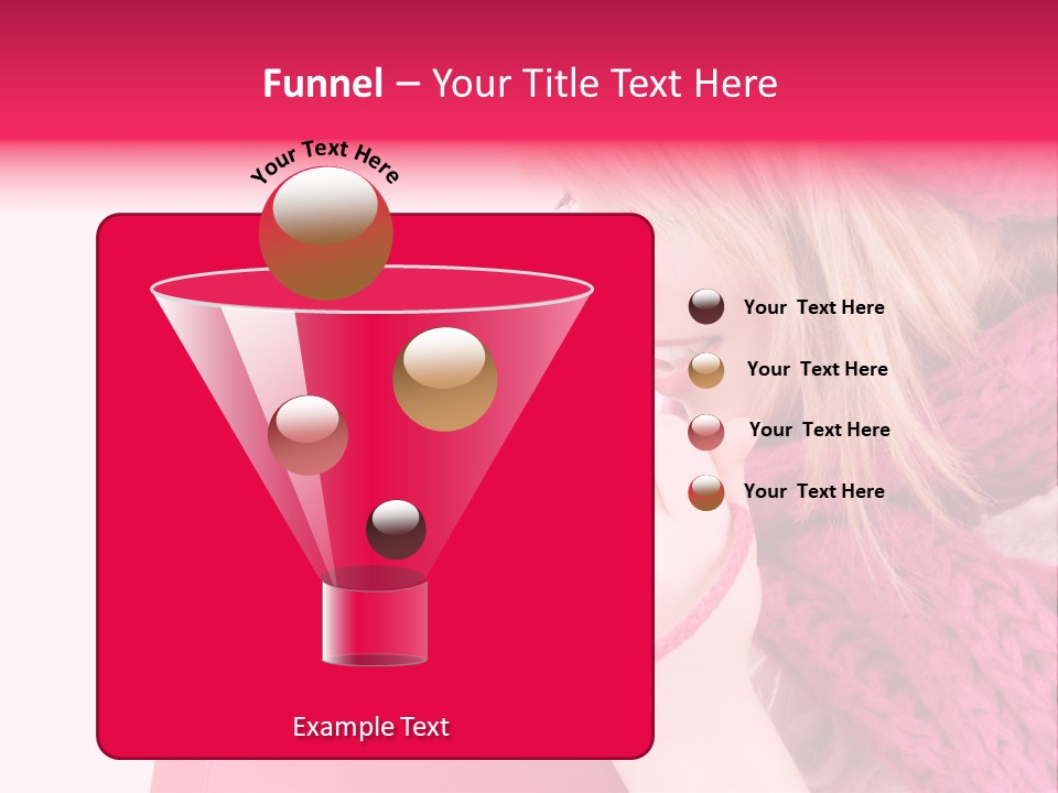 Warm Holding Face PowerPoint Template