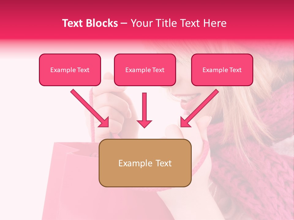 Warm Holding Face PowerPoint Template
