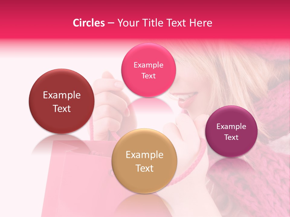 Warm Holding Face PowerPoint Template