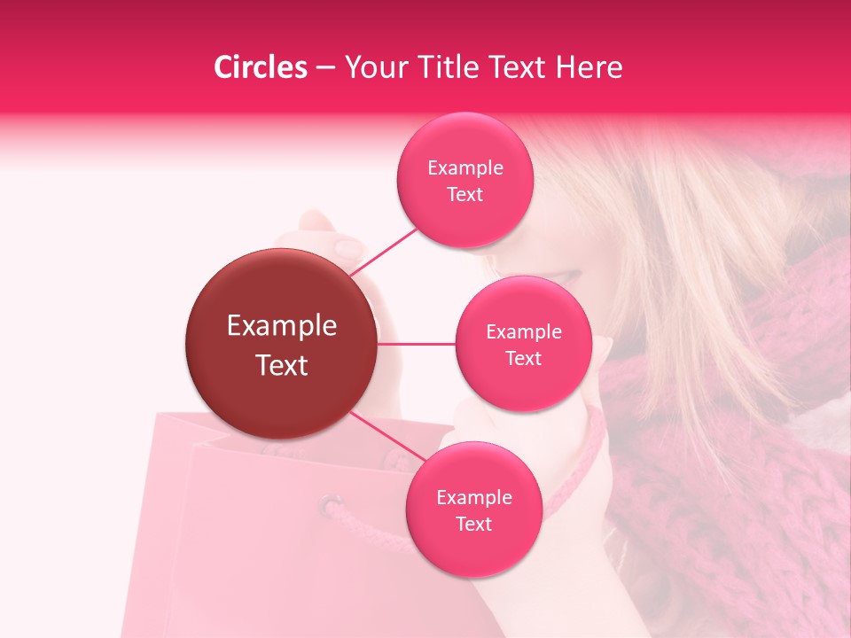 Warm Holding Face PowerPoint Template