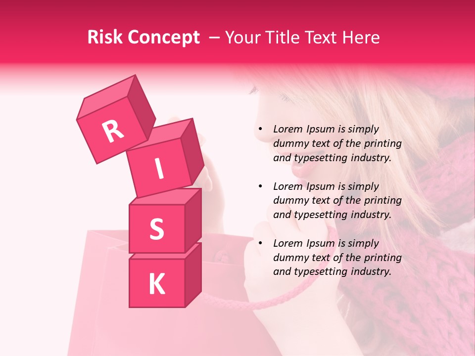 Warm Holding Face PowerPoint Template