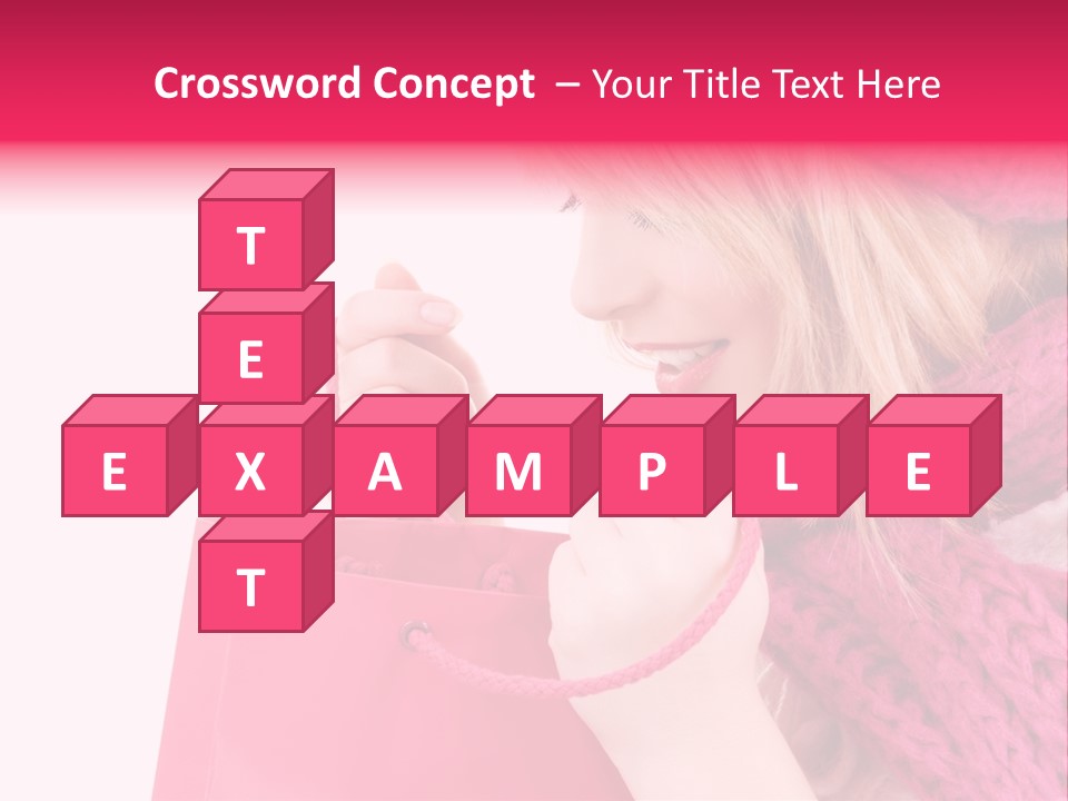 Warm Holding Face PowerPoint Template