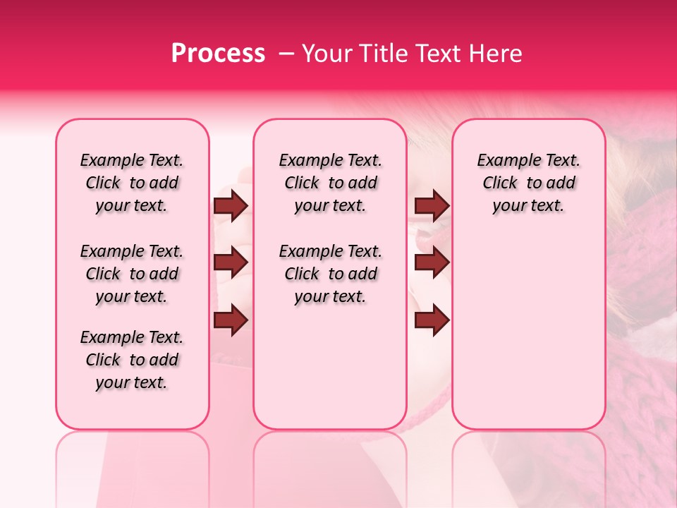 Warm Holding Face PowerPoint Template