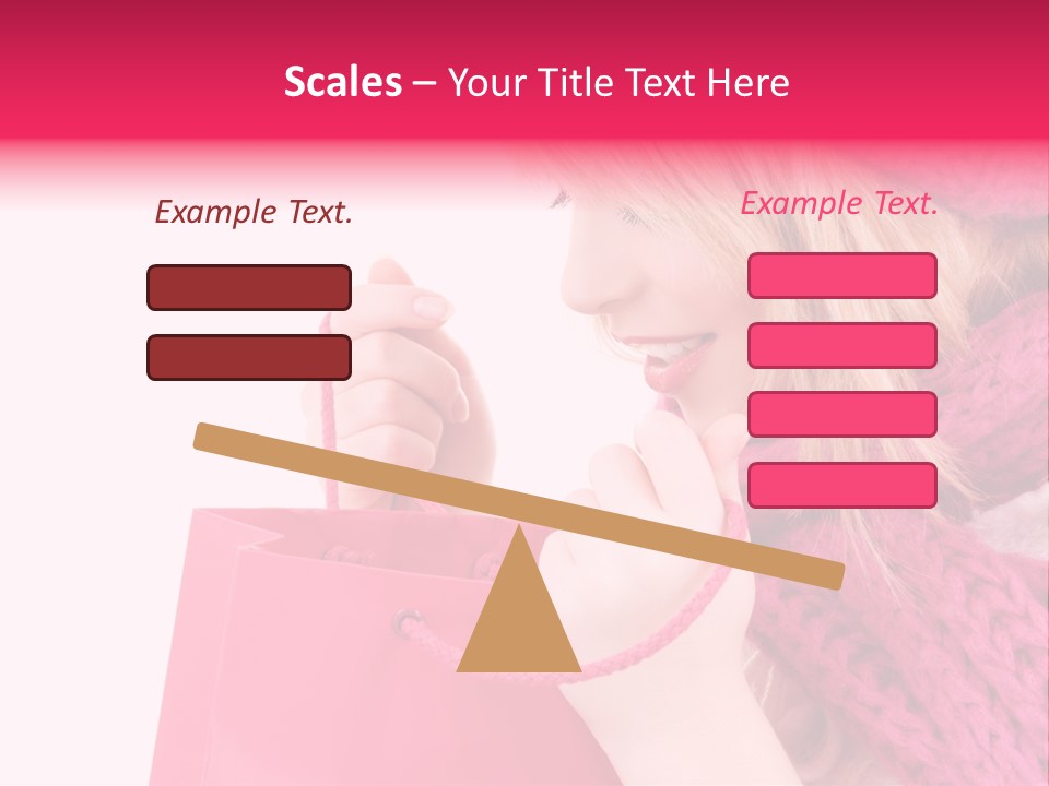 Warm Holding Face PowerPoint Template