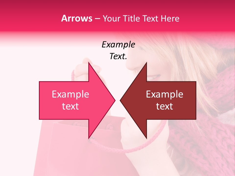 Warm Holding Face PowerPoint Template