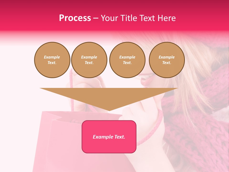 Warm Holding Face PowerPoint Template