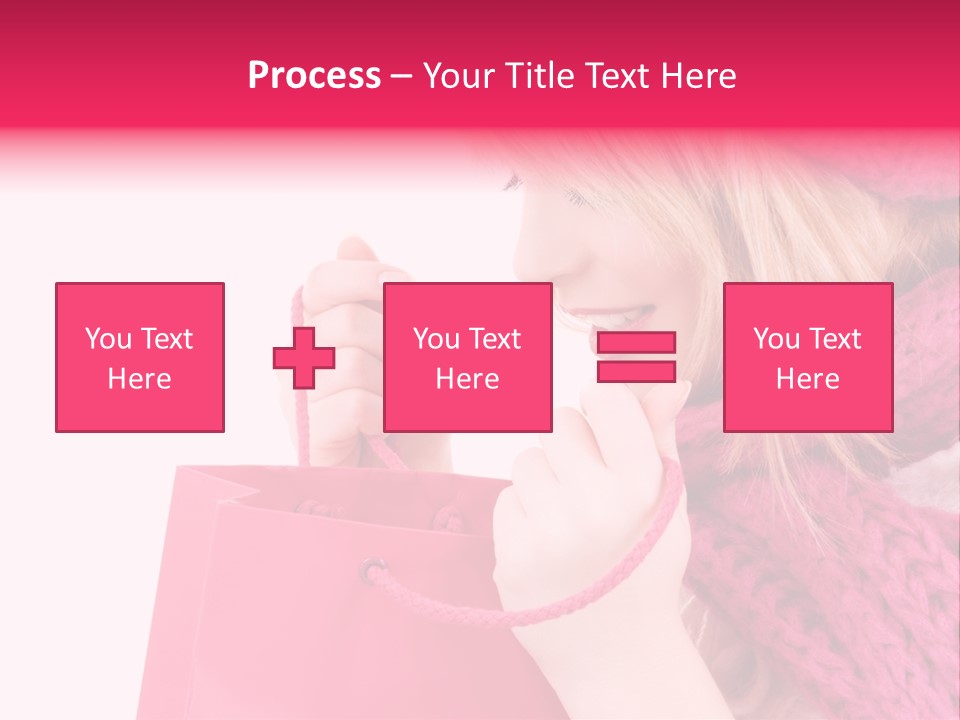 Warm Holding Face PowerPoint Template