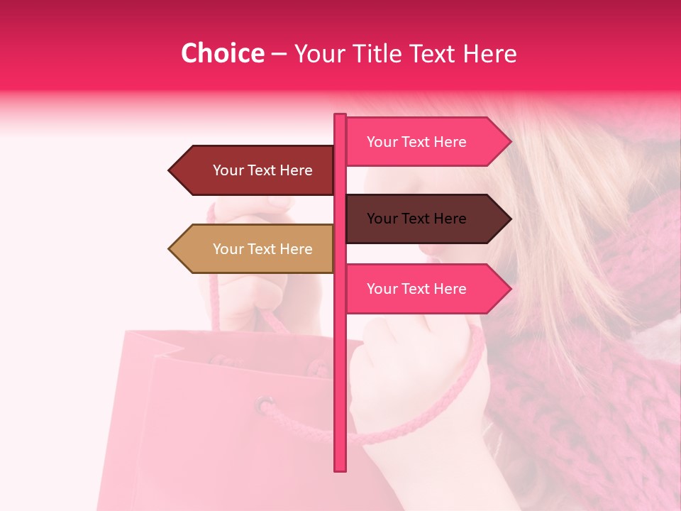 Warm Holding Face PowerPoint Template