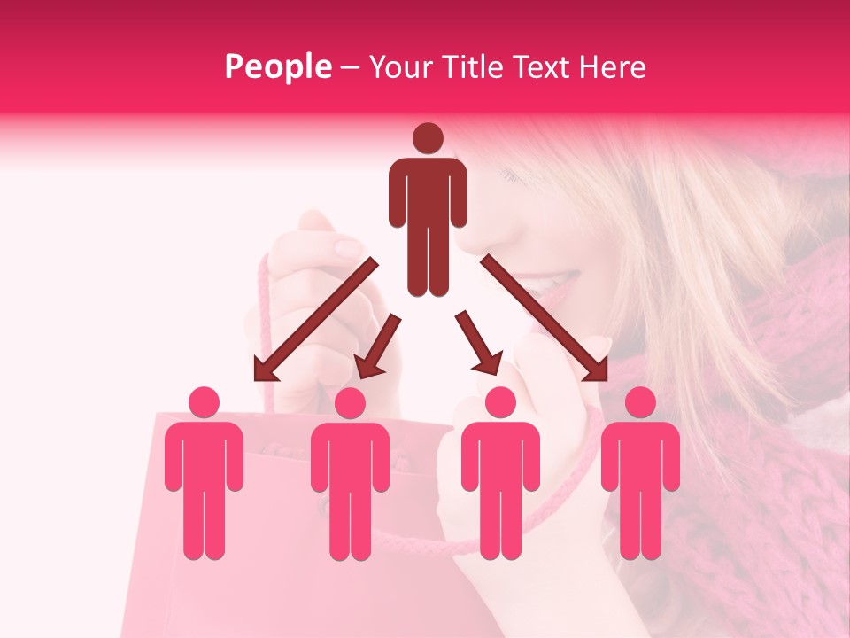 Warm Holding Face PowerPoint Template