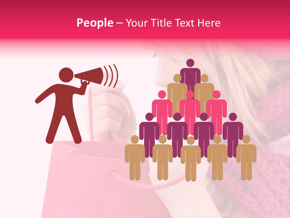 Warm Holding Face PowerPoint Template