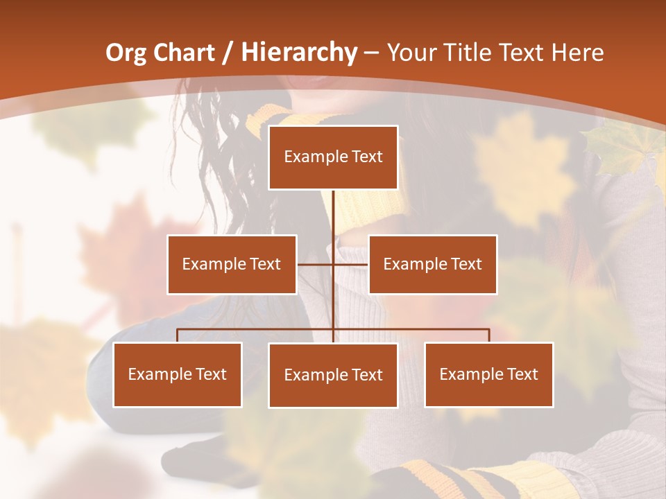 Isolated Seductive Lady PowerPoint Template