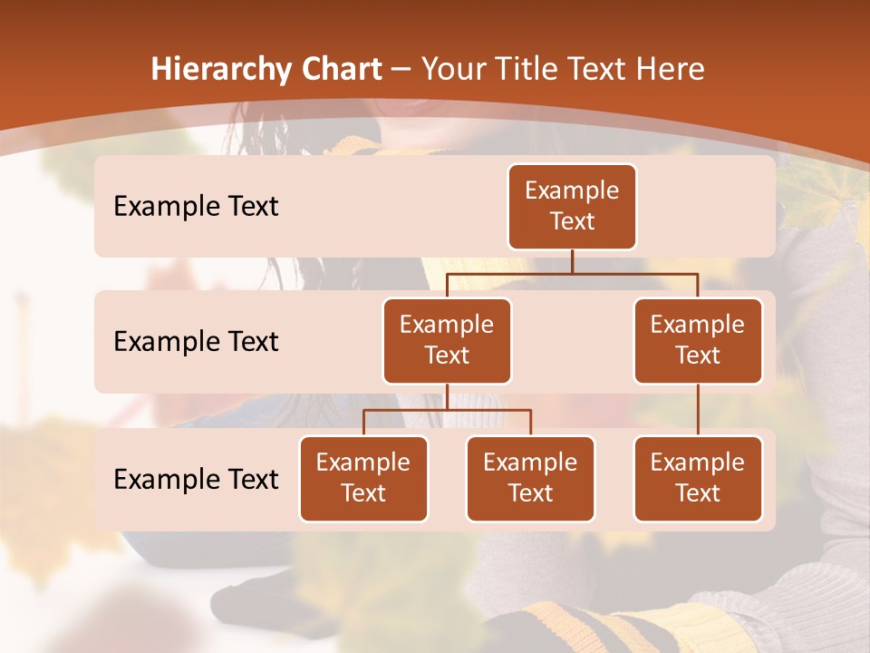 Isolated Seductive Lady PowerPoint Template