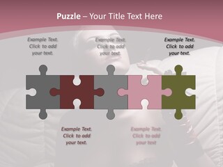 Fur Women Suit PowerPoint Template