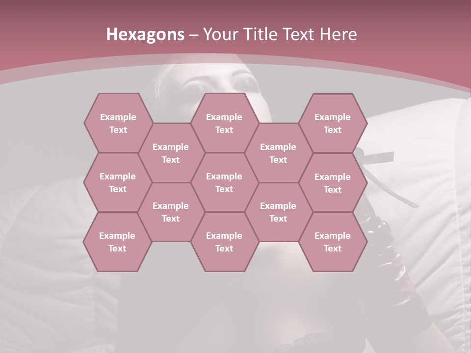 Fur Women Suit PowerPoint Template