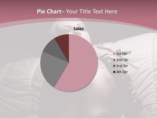 Fur Women Suit PowerPoint Template