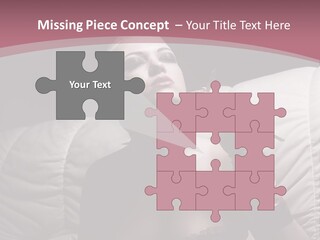 Fur Women Suit PowerPoint Template